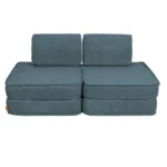 Modulárna herná pohovka, 4 diely, z hrubého manšestru, aesthetic • loke