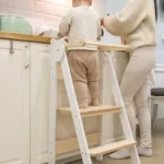 Skladací pozorovací vežička z dreva FSC, 2 výšky • dane