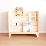 Montessori knižnica z dreva FSC • Oasis